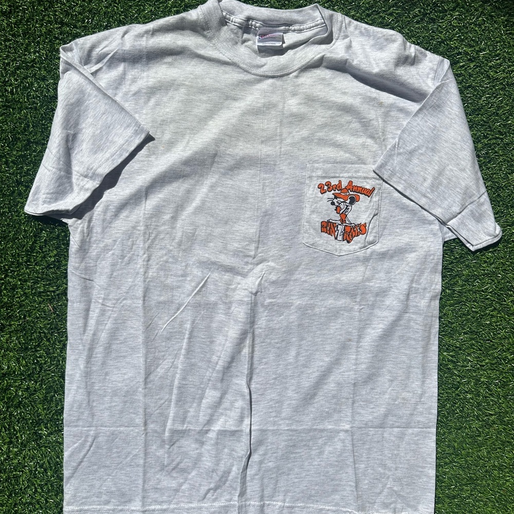 Vintage 23rd Annual Run To Rats Mens L T-Shirt